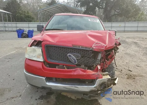 2005 Ford F150 Supercrew from USA, damaged, VIN 1FTPW12575KC98442